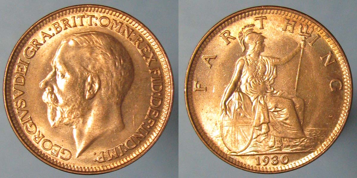 A-Nice-Group-Of-George-V-Farthings